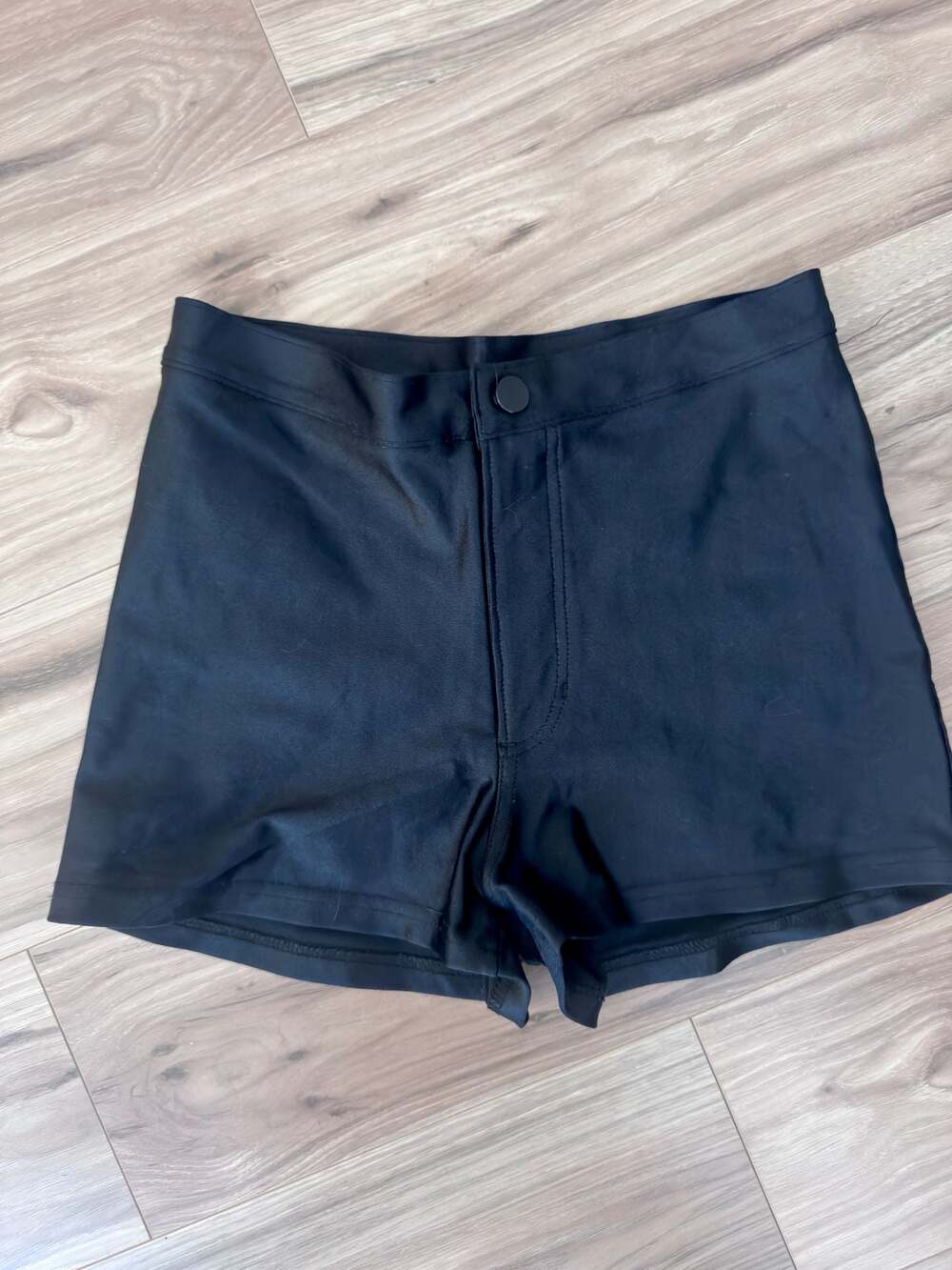 Los Angeles Apparel Disco Shorts in Black